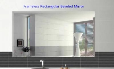 2019 Top Quality Waterproof Simple Frameless Bathroom Mirror