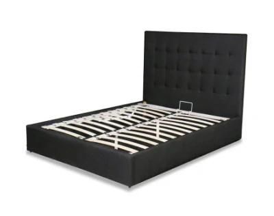 Factory Price Simple Modern Soft Comfortable Fabric Upholstery Bed Design King Size Bed Frame