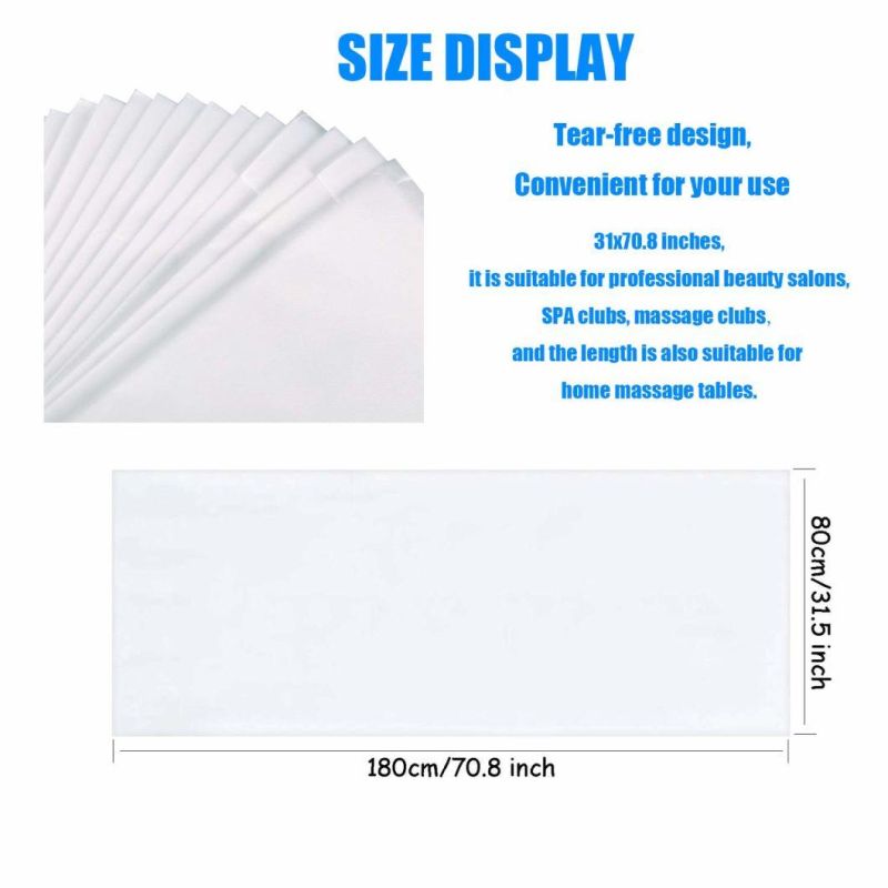 Sample for Free Salon Use Disposable Bed Roll Tissue Whole Sale PE Bed Sheet Roll