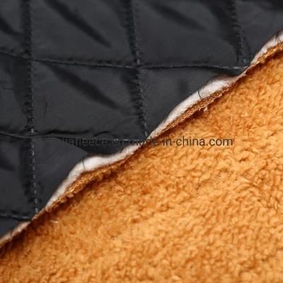 3 Layer Chiffon or Satin Quilting Emboss Fabric, Shu Velveteen and Spray Cotton for Bags, Mattress, Padding, Winter Cloth, Shoes, Blankets