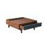 Nordic Minimalist Home Furniture Living Room Center Table Negotiation Design Wooden Coffee Tea Table with Storage