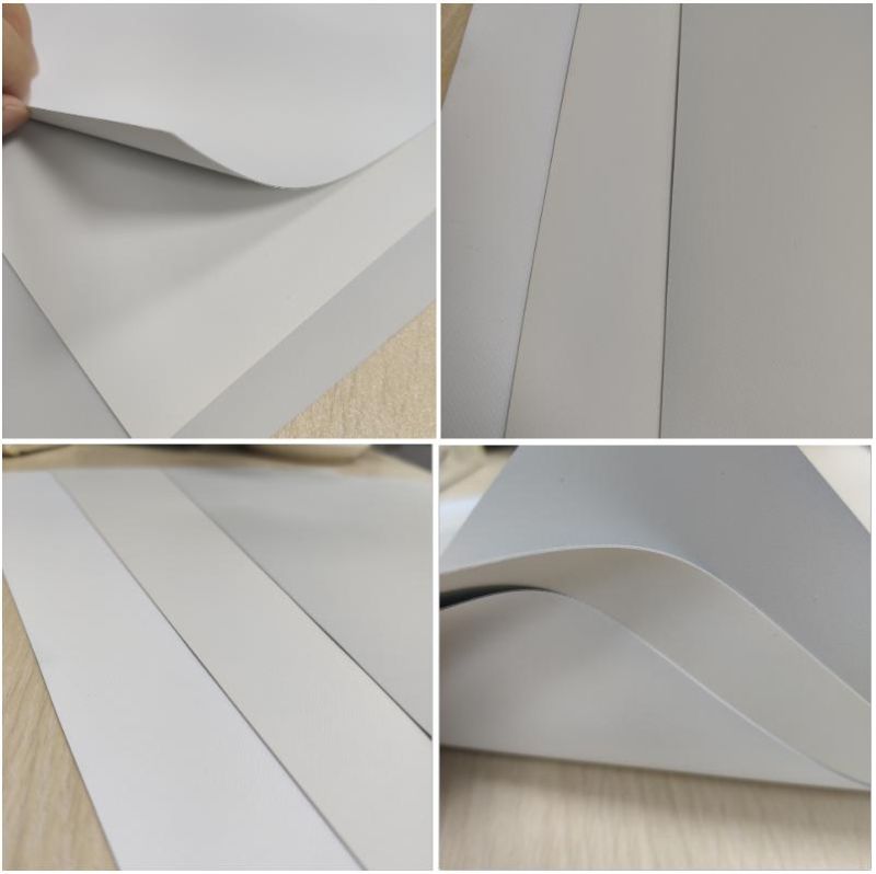 0.34-0.36mm Windproof Fiberglass Window Shades Shutters Roller Blinds Blackout Window Curtain Fabric