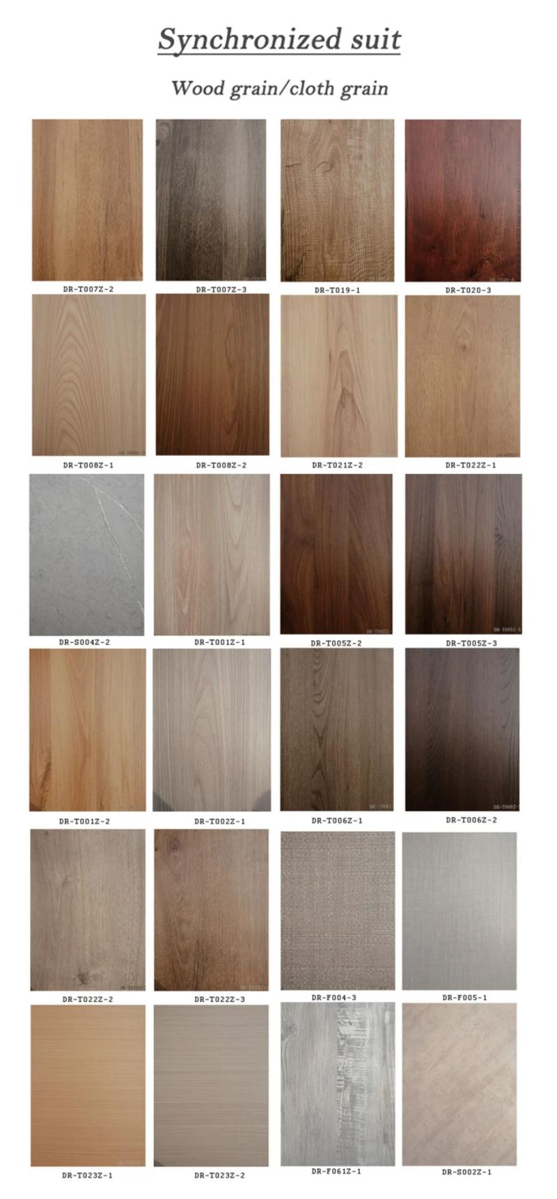 Melamine Paper MDF 3mm Melamine Laminated MDF Board