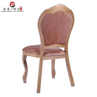 Luxury French Wedding Stacking Dining Chairs Antique Louis Dining Chair Modern Furniture