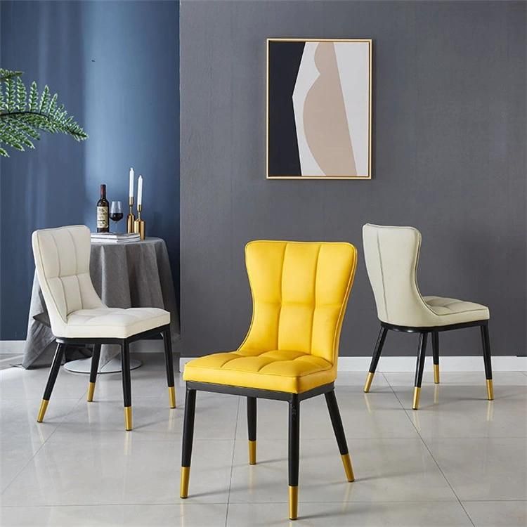 Fabric Dining Furniture Accent Modern Lounge Cafe Furniture Restaurant Upholstered Chair