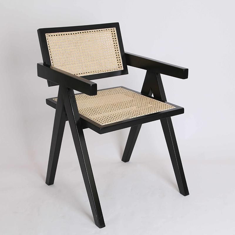 Ratten K Style Chair (Black)