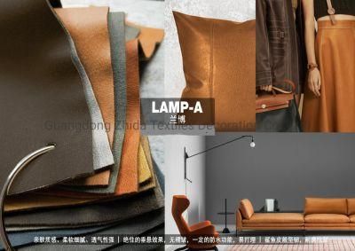 Zhida Textile Texture Upholstery Furniture Decorative Fabric Faux Leather