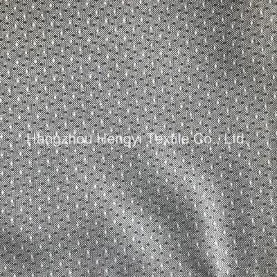 Light Grey Spots Woven Jacquard Mattress Ticking Fabrics for Border