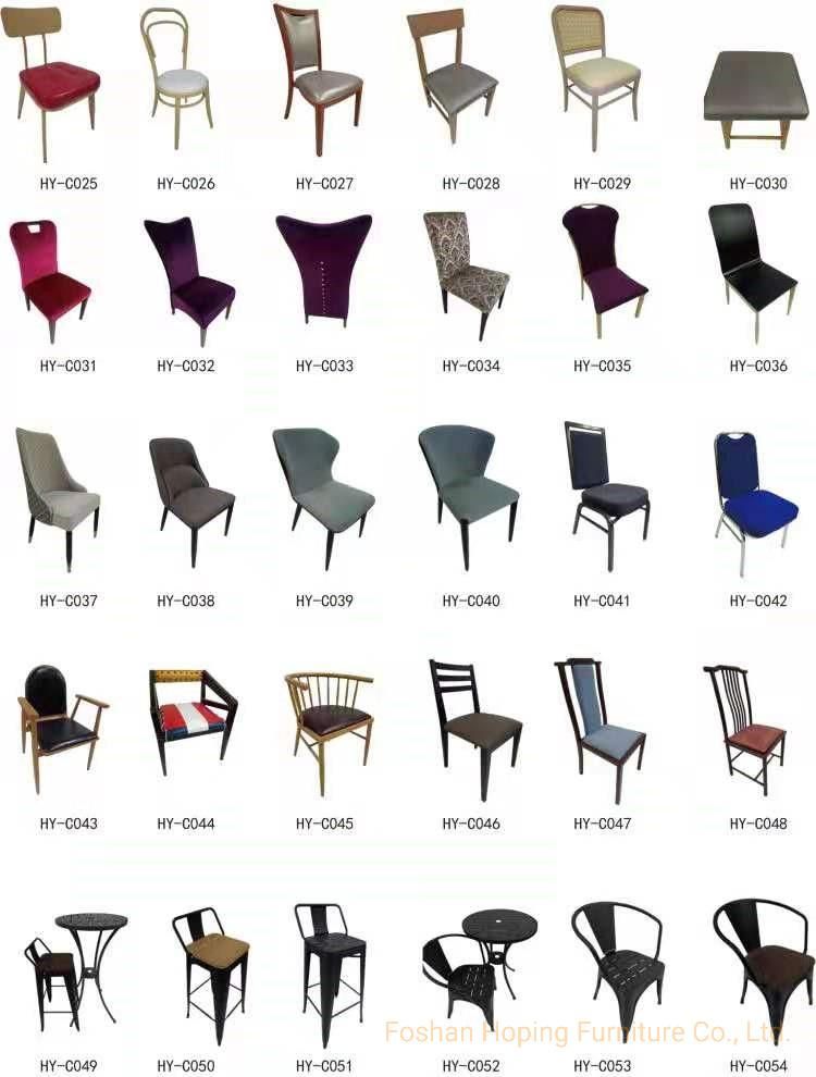 High Back Gold Steel Wholesale Modern Dining Wedding Chair for Restaurant