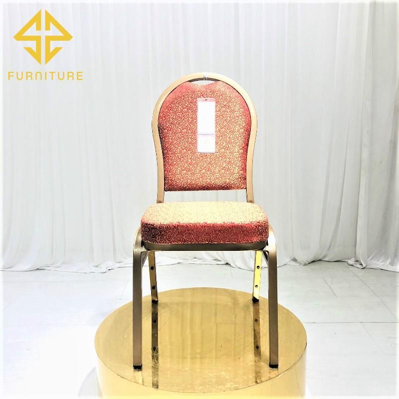 Modern High Back Fabric Dining Room Furniture Luxury Dining Hotel Chair