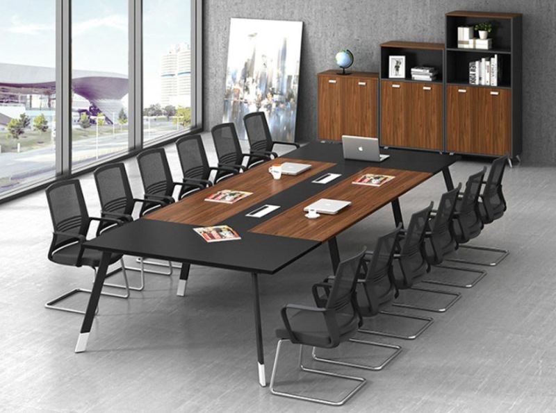 Wholesale Office Durable Modern Chinese Wooden Meeting Table Conference Table