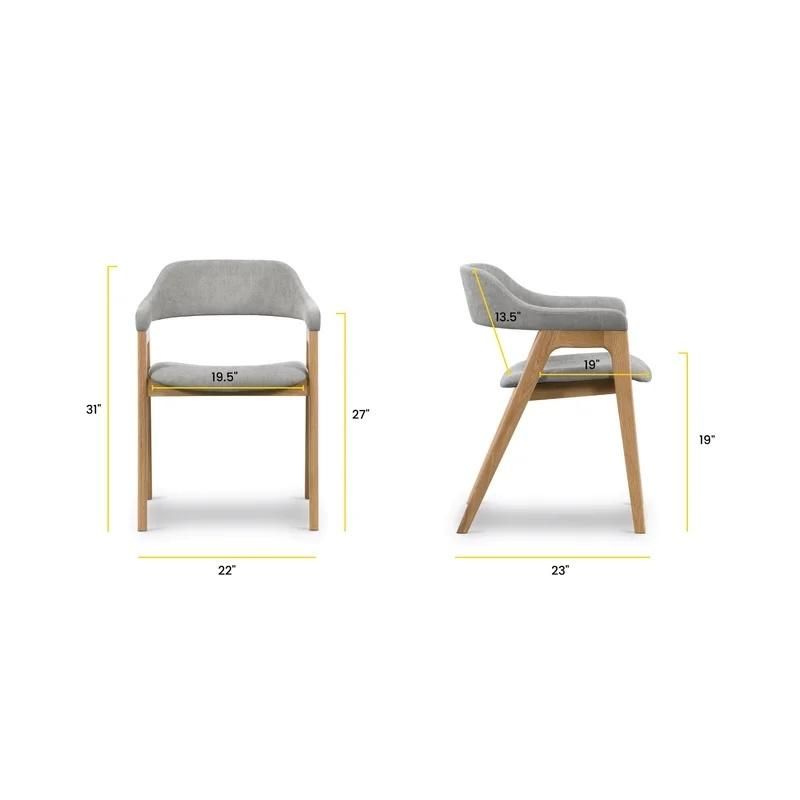 Wooden Factory Wholesales Restaurant Furniture Modern High Back Dining Chair Modern Home Office Wooden Furniture Fabric Leather Leisure Dining Hotel Chair