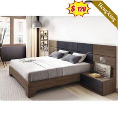 Classical Modern Design Fashion Bedroom Sets Furniture Storage Unique Stylish Wood Bed