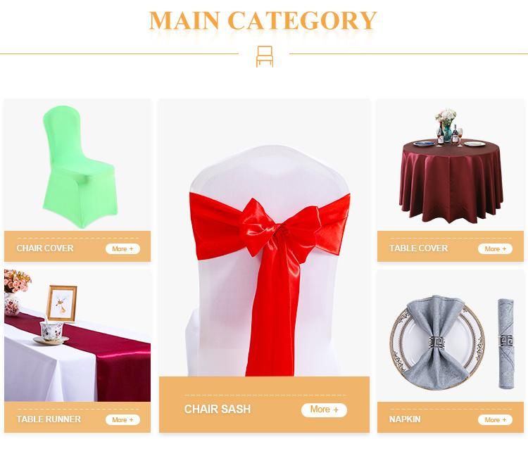 10PC Soft Satin Chair Bow Sashes Wedding Indoor Outdoor Chair Ribbon Chair Ties for Party Event Hotel Banquet Decorations