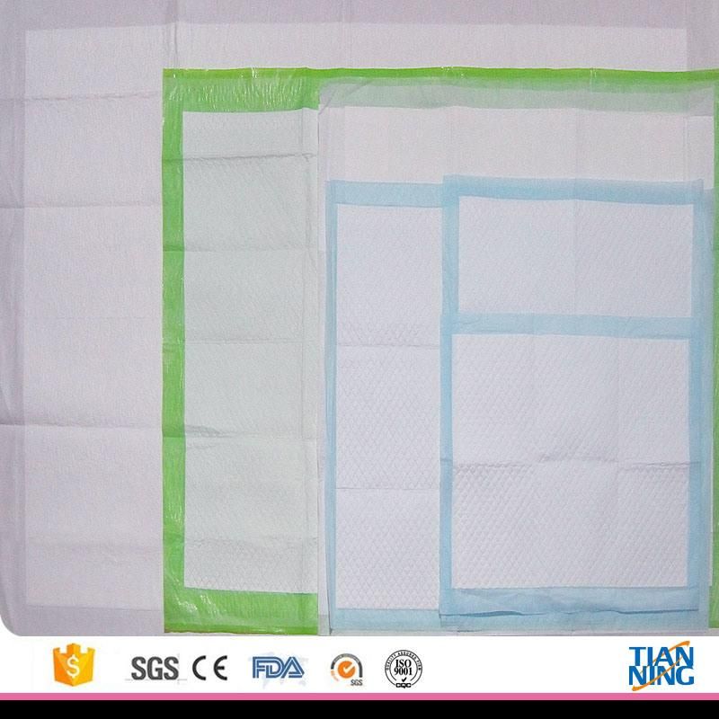 OEM ODM Customized Good Underpad Free Sample Medical Thick Cotton Organic Contoured Wholesale Incontinence Disposable Bed Underpads