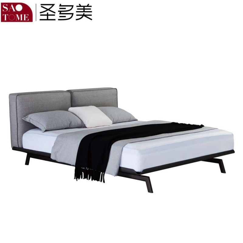 Chinese Factory Nordic Simple Master Double Bed