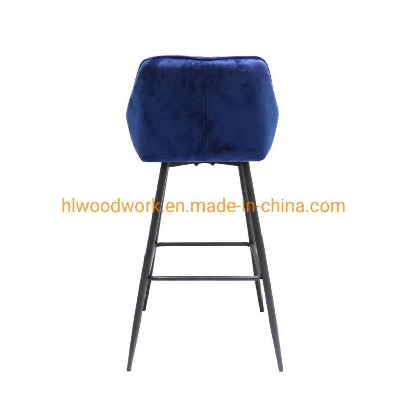 Hot Sale High Modern Chair Cheap Furniture Bar Chair with Back Modern Barchair. Metal Bar Chair Stylish Barstool Design Bistro Kitchen Dining Counter Bar Stools