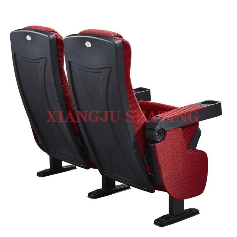 Red Fabric Movie Folding Theater Seats Cinema Chairs for Sale