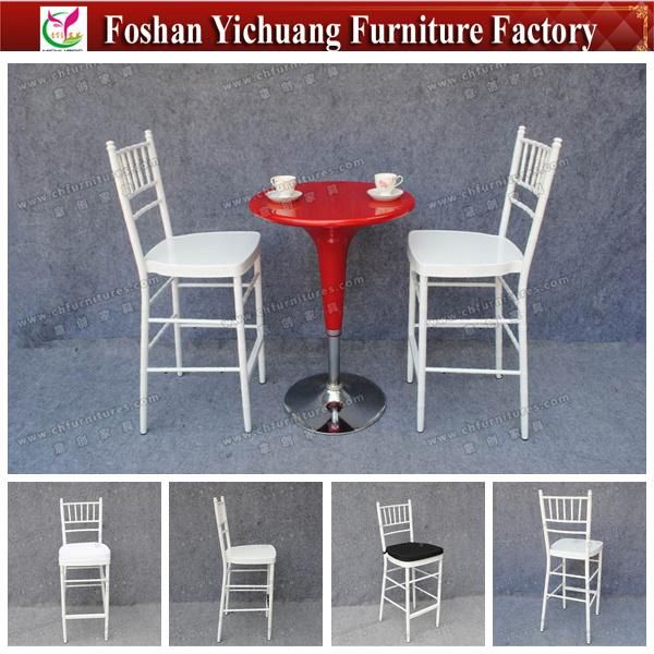 Yc-H010 Cheap Used Metal Party Chiavari Bar Stool High Chair