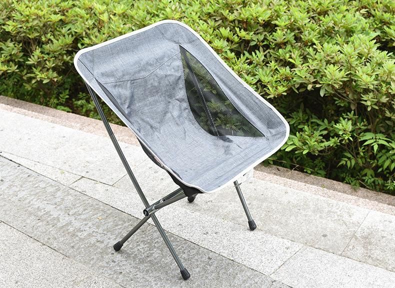 Portable Folding Chair Ultra Light Aluminum Alloy Folding Moon Chair Camping Beach Sketch Fishing Chair