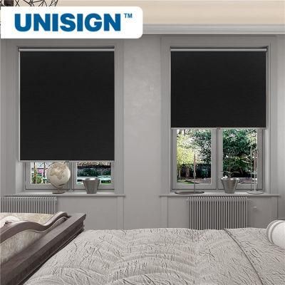 Premium Fiberglass Curtain Fabric Roller Blinds with UV Resistance and Flame Retardant