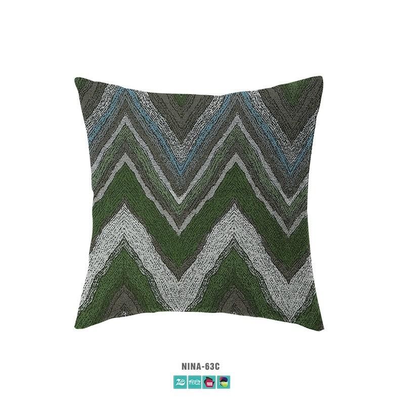 Home Bedding Tribal Yarn Dyed Sofa Fabric Upholstered Cushion Almofada