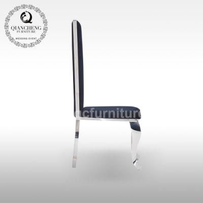 Cheap Wholesale Stainless Steel Cross Leg Restaurant Dining Chair