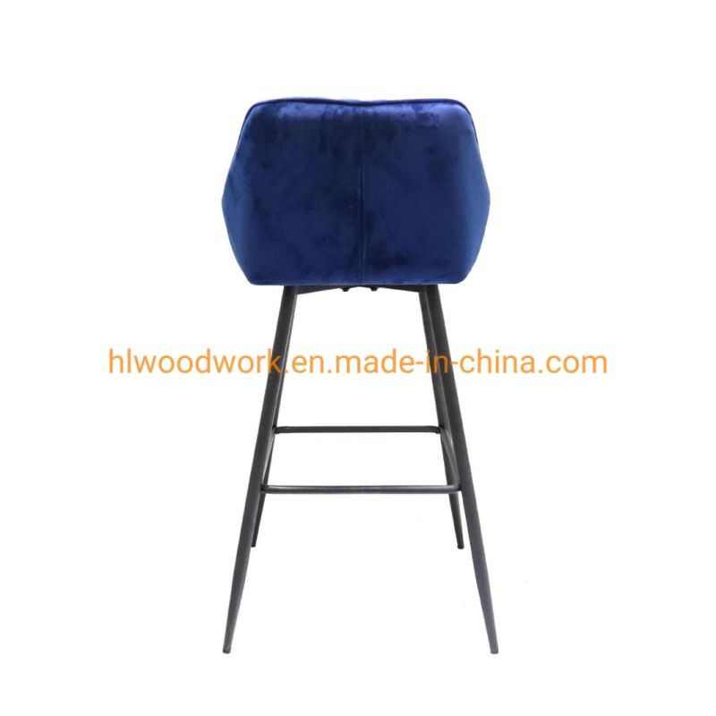 Metal Legs High Bar Stools Chair for Cafe Bar Table Kitchen Modern Barchair. Metal Bar Chair Stylish Barstool Design Bistro Kitchen Dining Counter Bar Stools