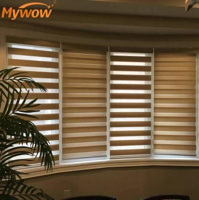 100% Polyester Curtain Fabric Wholesale Window Roller Zebra Roller Blinds Fabric for Window Curtain Vertical Blinds