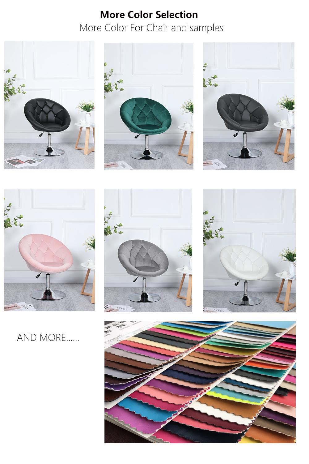 Modern Velvet Fabric Comfortable Dining Room Chair Living Room Chairs Dining Chair Home Furniture Modern Fabric Chair