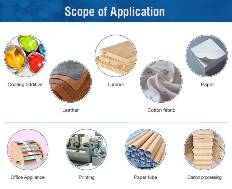 Wood Glue for Indoors and Outdoors Wood Processing Cigarette and Bonding and Sizing of Fabric