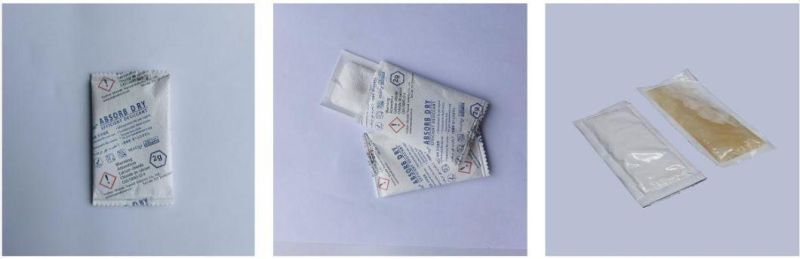 2g Double Pouches 300% Calcium Chloride Desiccant for Garment Dry Bag