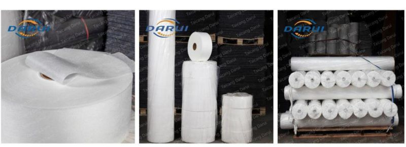 High Quality Synthetic Nonwoven Painter Cover Fleece Fabric Rolls Carpet Underlay Felt