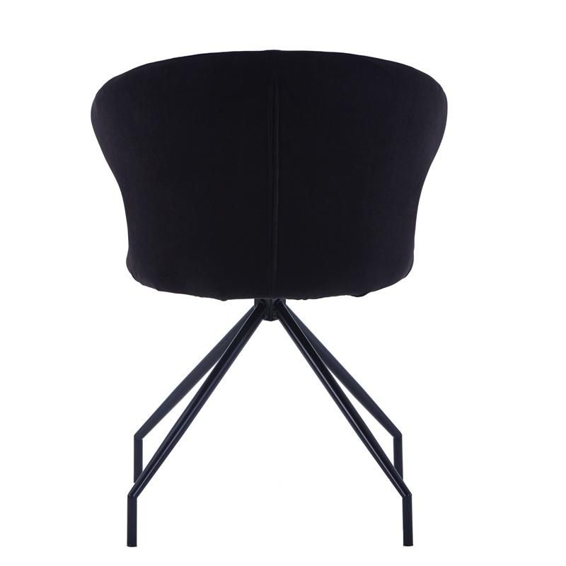 Room Furniture Decent Fabric Seat Comfortable Back Modern Dining Chair