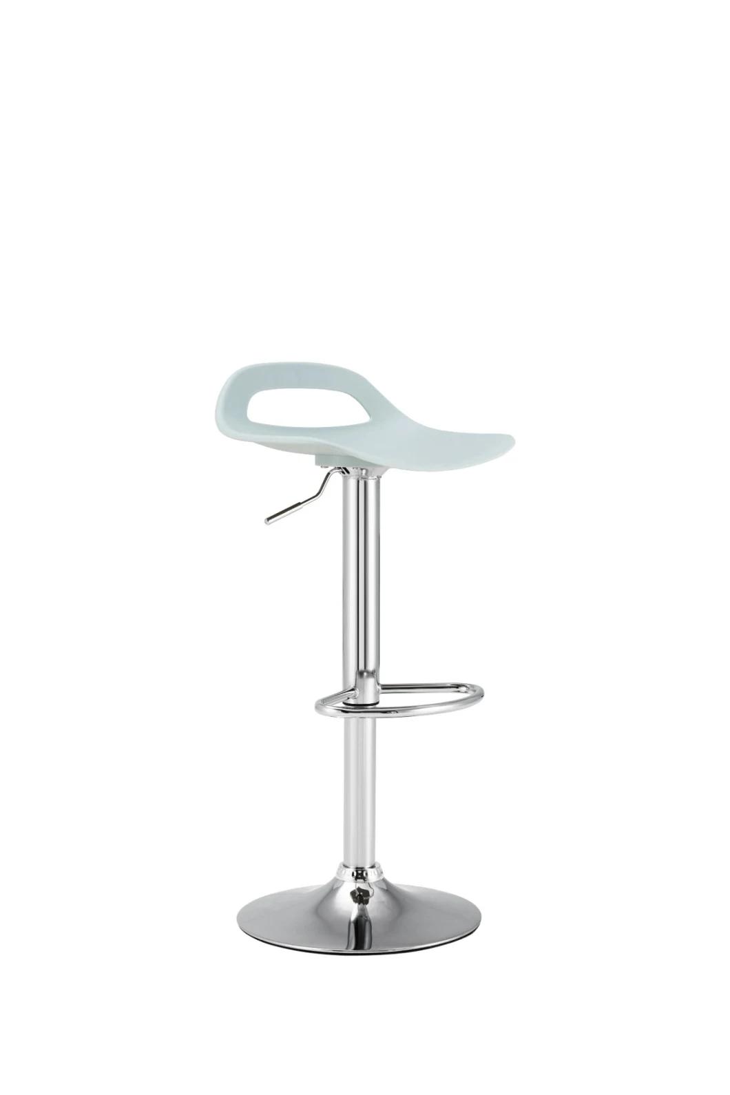 Hot Sale Colored Plastic Acrylic Swivel Bar High Chair for Bar for Club