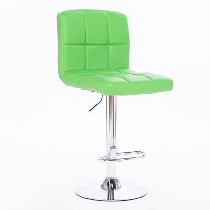 Hot Sale Home Bar Stools Adjustable Club Faux Leather Swivel Bar Chair with Chrome Legs