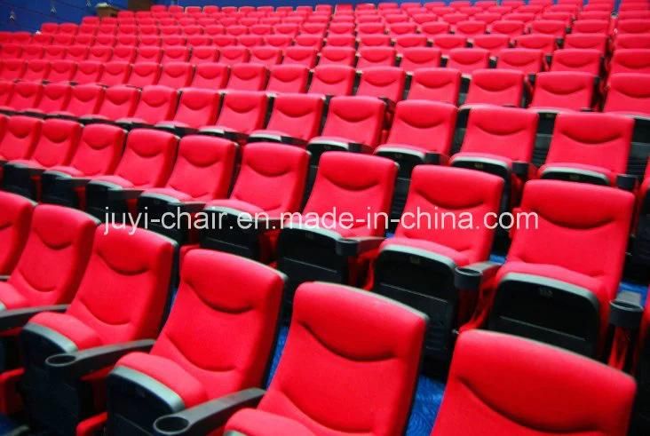 China VIP Cinema Chairs Seating Movie/Theater Chair with Plastic Armrest