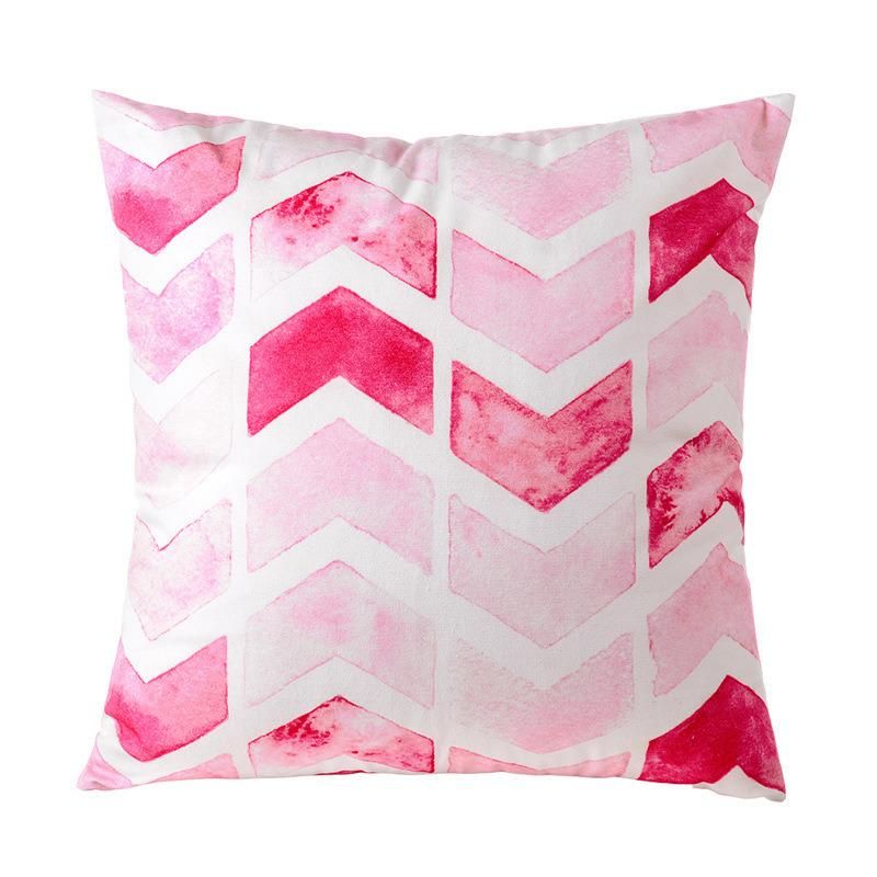 Digital Printing Flower Flamingo Throw Cushion Cover Sofa Cushion Cover