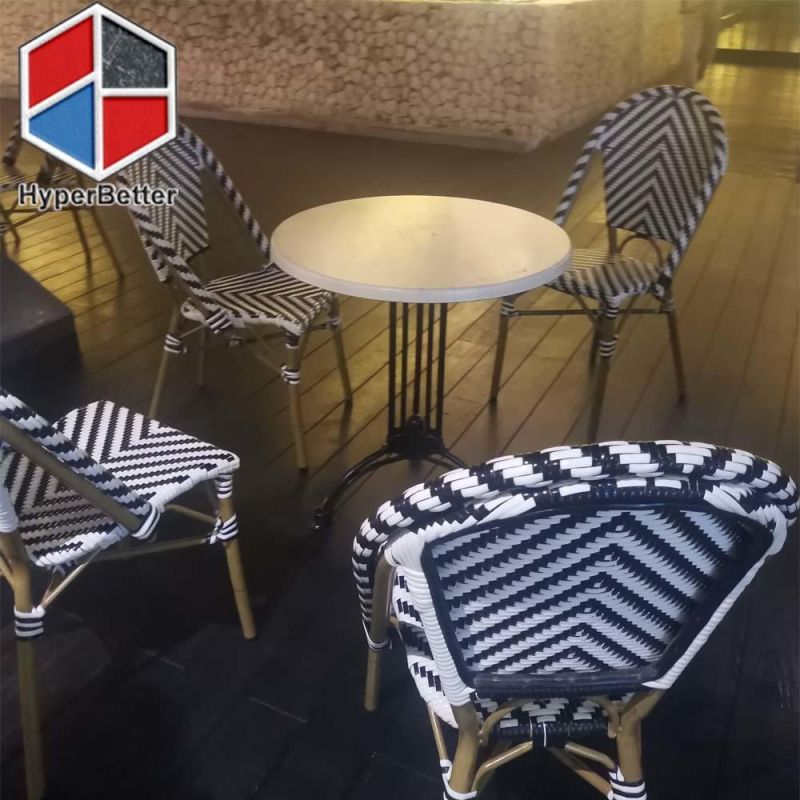 Brown Fabric Outdoor Bar Stools