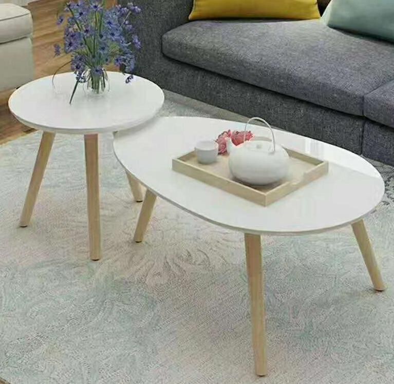 Living Room Wooden Furniture MDF Table Coffee Table Set Nesting Tables