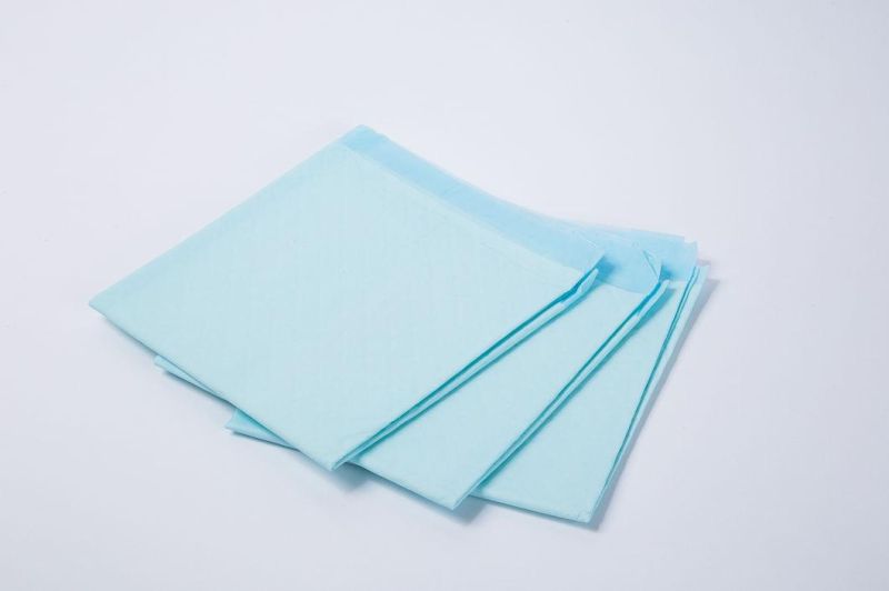 Disposable Maternity Blue 23 X 36 Adult Incontinence Bed Sanitary Pads Underpad