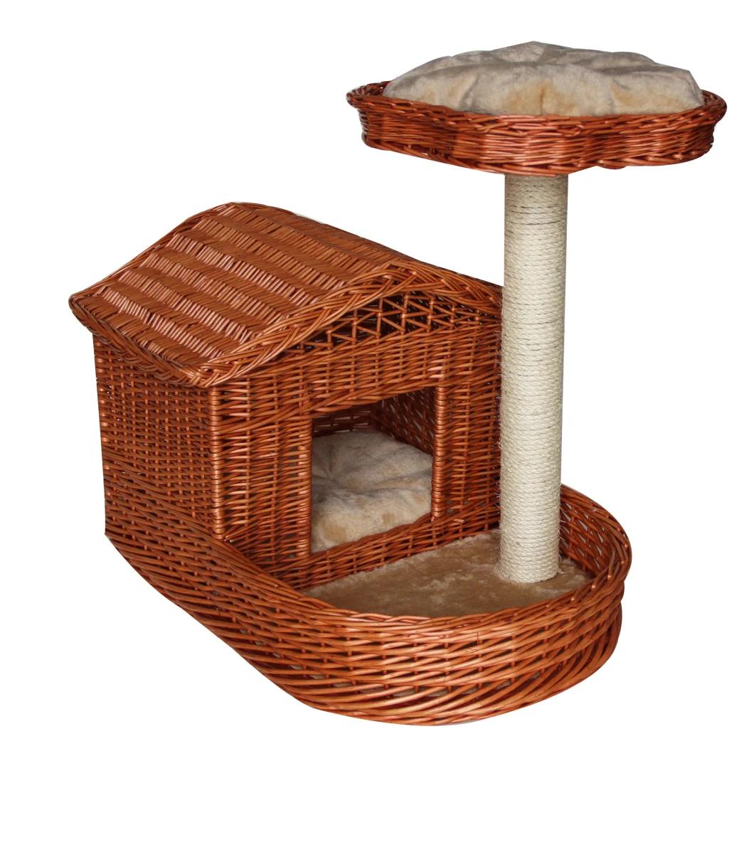 New Design Pet Product, Climbing Willow Cat Scratcher Tree