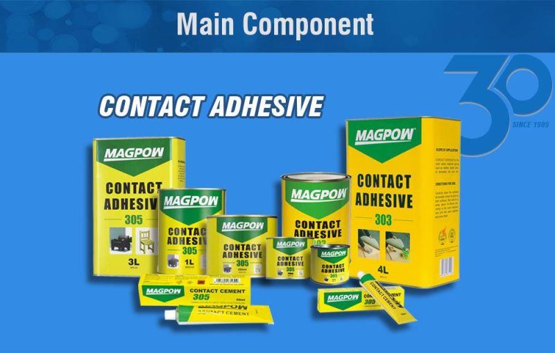 Construction Contact Cement Adhesive Rill Spray Waterproof Glue for Shoes Rubber Foam Fabric Carpet and Canvas