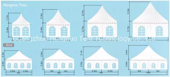 Wholesale Waterproof Garden Pavilion Gazebo 5X5 for Party Outdoor