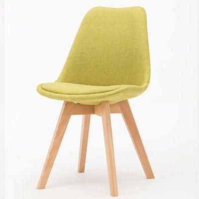 Muebles Cadeira Nordic Fabric Living Room Chair Modern Tulip Dining Chair for Restaurant