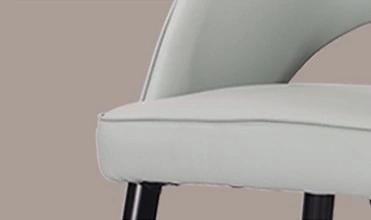 New Design PU Leather Modern Metal Bar Chair