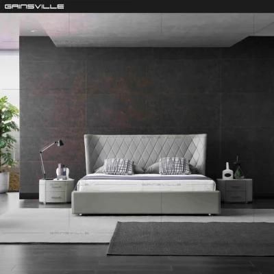 Factory Wholesale Price Beds Set Modern Upholstered Bedroom Furniture Style Storage Platform King Bed