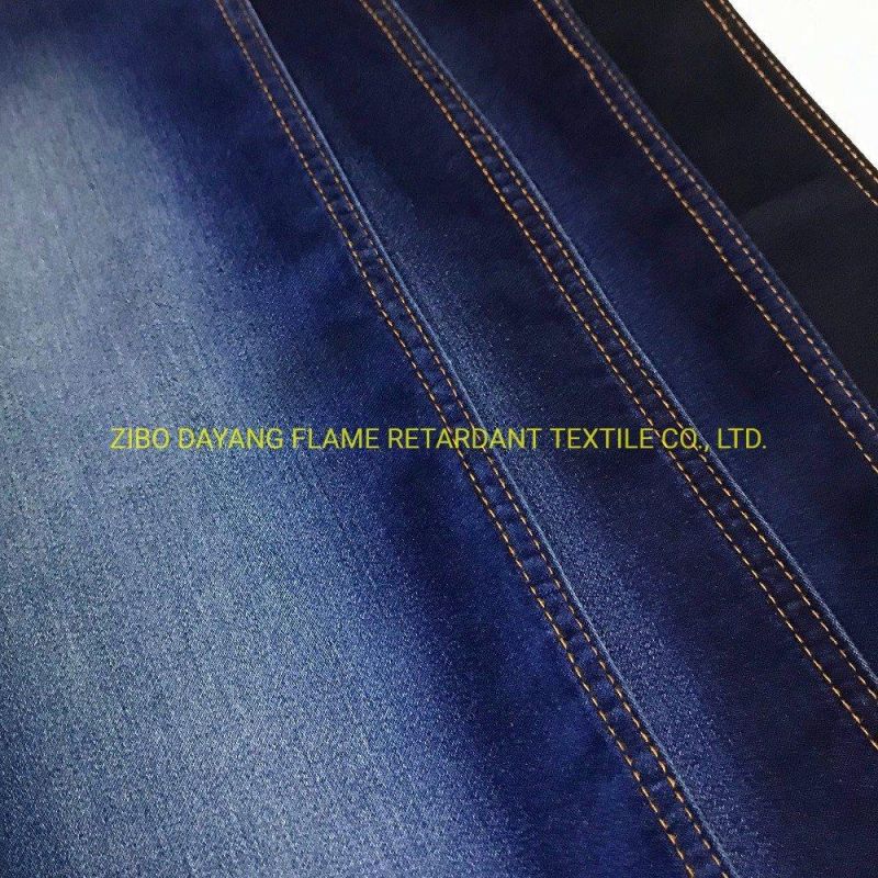 98% Cotton 2% Spandex Twill Denim Fabric for Jacket and Jeans