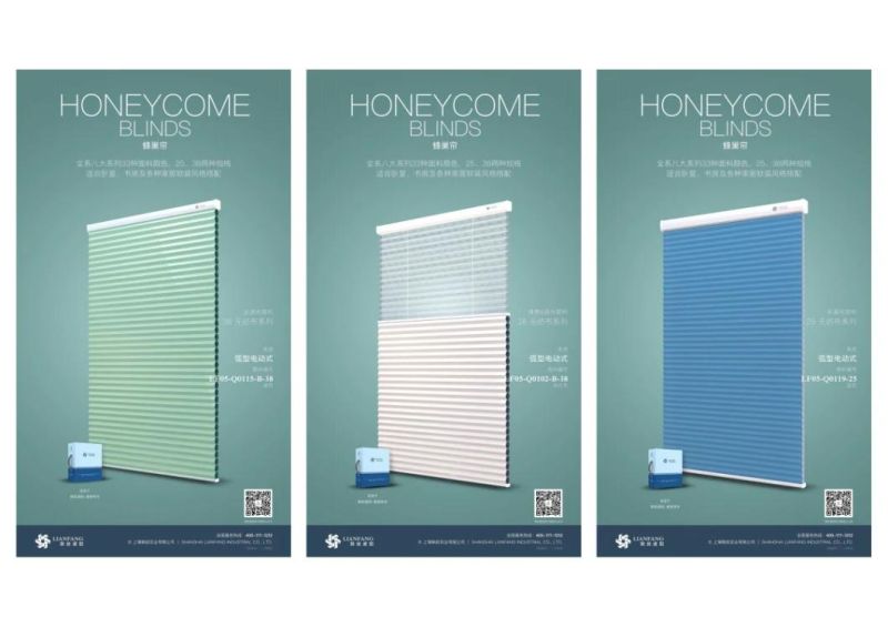 Honeycome/Shangri-La/ Vertical Soft/ Zebra/ Roller Blinds