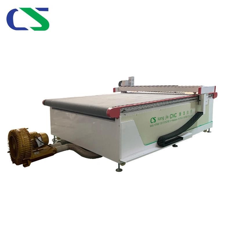 Computer Controlled CNC Router Digital Fur Oscillating Knife Cutting Machine